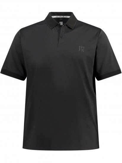 JP1880 Jay-Pi Stretch Golf Polo Shirt Black - Sportiniai drabuziai & outdoor - Dideliu dydziu sportiniai drabuziai vyrams