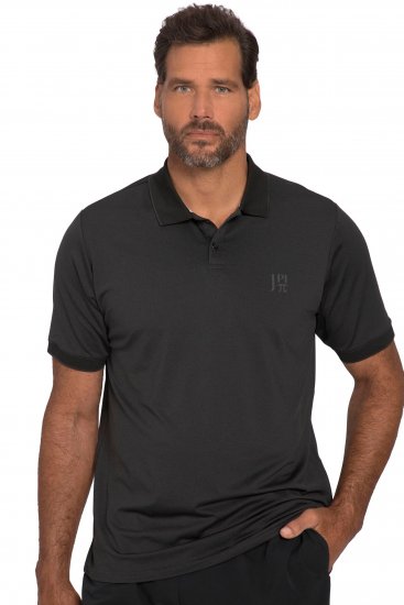 JP1880 Jay-Pi Stretch Golf Polo Shirt Black - Sportiniai drabuziai & outdoor - Dideliu dydziu sportiniai drabuziai vyrams