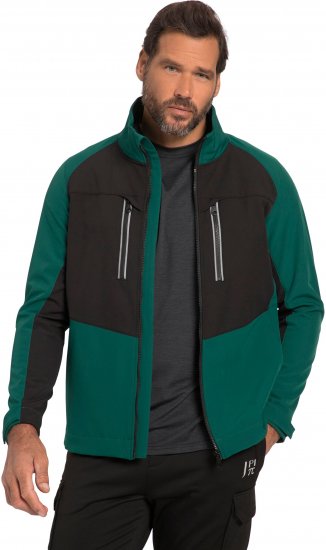 JP1880 Jay-PI Flexnamic Softshell Jacket Bottle Green - Sportiniai drabuziai & outdoor - Dideliu dydziu sportiniai drabuziai vyrams