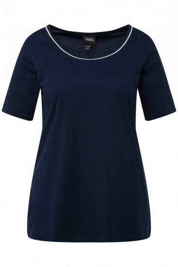 Ulla Popken 821244 Pižama su taškeliais Tamsiai mėlyna - Pižama/Loungewear - 