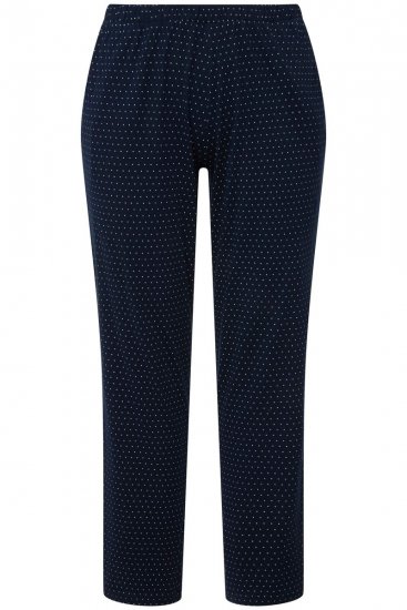 Ulla Popken 821244 Pižama su taškeliais Tamsiai mėlyna - Pižama/Loungewear - 