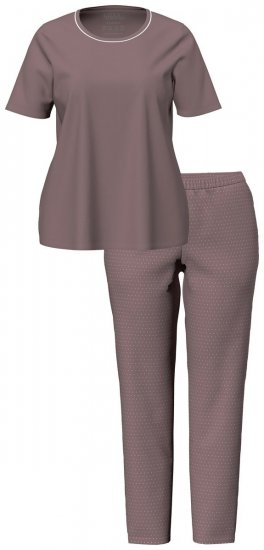 Ulla Popken 821244 Pižama su taškeliais Ruda - Pižama/Loungewear - 