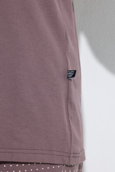 Ulla Popken 821244 Pižama su taškeliais Ruda - Pižama/Loungewear - 