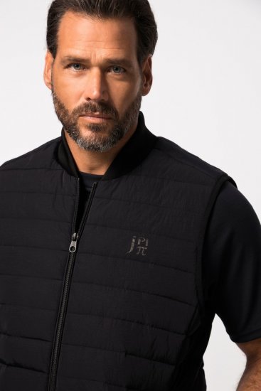 JP1880 Guilted College Collar Golf Vest Dark Navy - Sportiniai drabuziai & outdoor - Dideliu dydziu sportiniai drabuziai vyrams