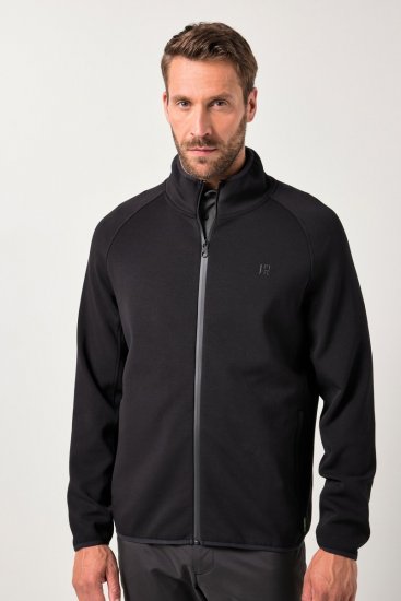 JAY-PI FLEXNAMIC® Golf Sweat Jacket with Zipper Black - Sportiniai drabuziai & outdoor - Dideliu dydziu sportiniai drabuziai vyrams