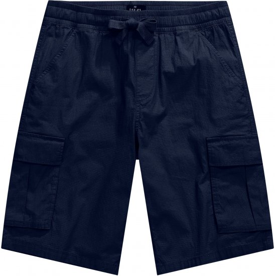 JP1880 Jay-Pi Flexnamic Bermuda Cargo Shorts Navy Blue - Sportiniai drabuziai & outdoor - Dideliu dydziu sportiniai drabuziai vyrams