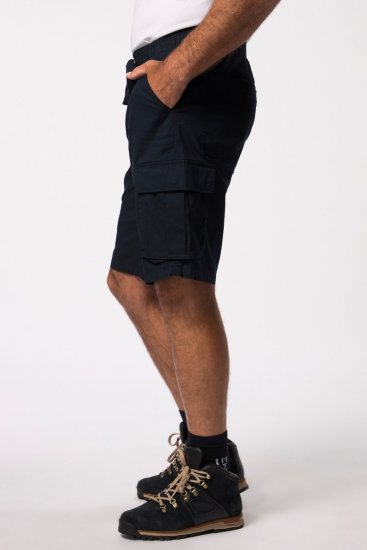 JP1880 Jay-Pi Flexnamic Bermuda Cargo Shorts Navy Blue - Sportiniai drabuziai & outdoor - Dideliu dydziu sportiniai drabuziai vyrams