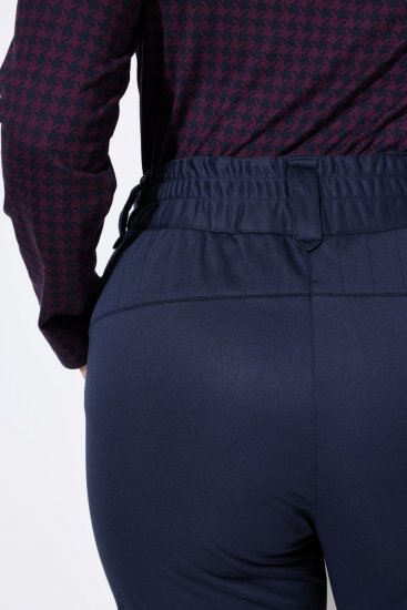 Ulla Popken 824297 Softshell kelnės su apsauga nuo sniego Tamsiai mėlyna - Slidinėjimo apranga - 