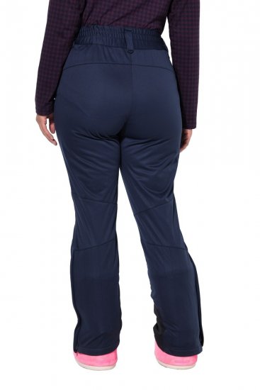 Ulla Popken 824297 Softshell kelnės su apsauga nuo sniego Tamsiai mėlyna - Slidinėjimo apranga - 