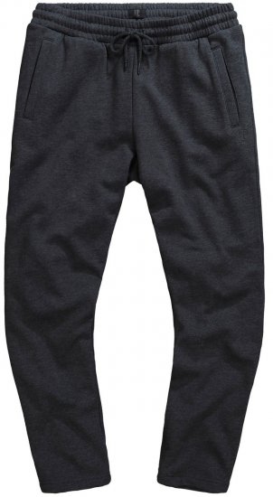 JP1880 825206 Sportinės kelnės su pilvo kirpimu Tamsiai pilka melanžinė - Laisvalaikio kelnės ir šortai - Laisvalaikio Kelnės ir Šortai - 2XL-12XL