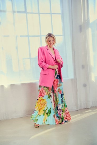 Ulla Popken 826487 Oversize švarkelis Rožinė - Švarkai - Švarkeliai didesniems dydžiams moterims