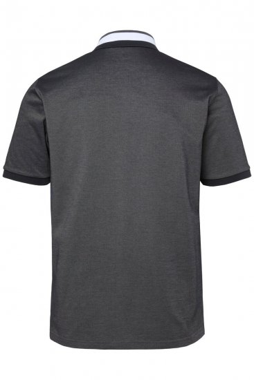 JAY-PI Quickdry Two-Tone Golf Poloshirt Black - Polo marškinėliai - Polo marškinėliai - 2XL-8XL