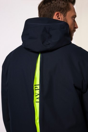 Jay-Pi Ski Jacket Functional Waterproof Windproof Navy - Slidinėjimo apranga - Didelių dydžių žieminiai drabužiai