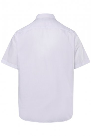 Men+ 756 Dalykiniai marškiniai trumpomis rankovėmis su klasikine apykakle Balta - Marškiniai - Marškiniai - 2XL-8XL