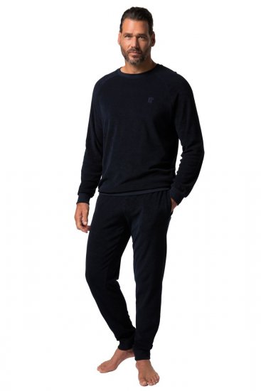 JP1880 Pyjamas Two-piece Belly Fit Dark Navy - Apatinis trikotažas ir plaukimo apranga - Apatinis trikotažas - 2XL-8XL