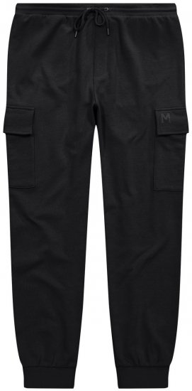Men+ 113 Sportinės kelnės su cargo kišenėmis Juoda - Laisvalaikio kelnės ir šortai - Laisvalaikio Kelnės ir Šortai - 2XL-12XL
