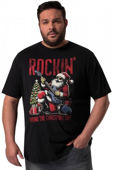 Men+ 180 Marškinėliai Rockin' Juoda - Marškinėliai - Marškinėliai - 2XL-14XL