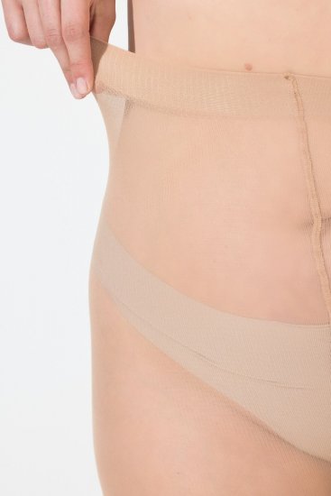 Ulla Popken 833654 Kompresinės pėdkelnės Smėlio - Pėdkelnės & kojinės - 