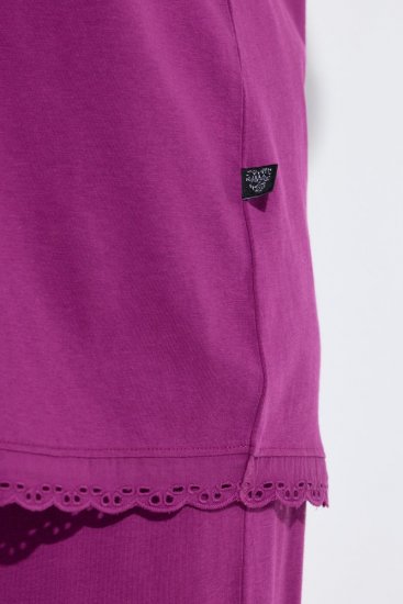Ulla Popken 833660 Pižama Violetinė - Pižama/Loungewear - 