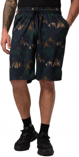 JP1880 Jay-Pi Bermuda QuickDry Mesh Fitness Shorts Khaki - Sportiniai drabuziai & outdoor - Dideliu dydziu sportiniai drabuziai vyrams