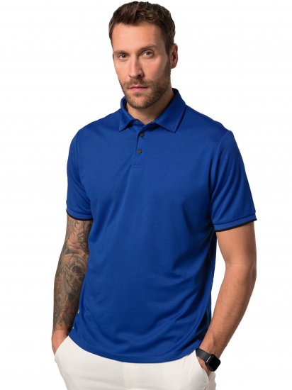 JP1880 Jay-Pi QuickDry Golf Polo Shirt Titanium Blue - Sportiniai drabuziai & outdoor - Dideliu dydziu sportiniai drabuziai vyrams