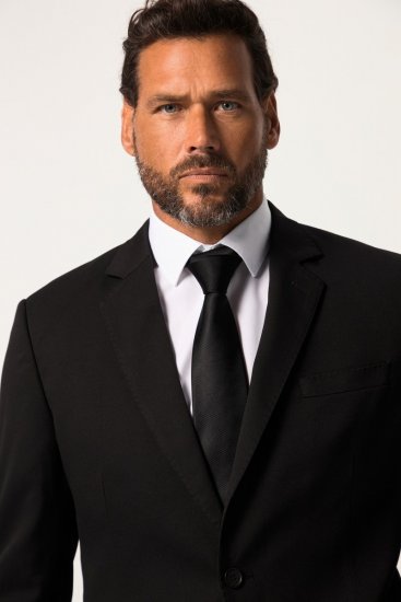 JP1880 Flexnamic Business Suit Konan Black - Kostiumai ir švarkai - Didelio dydžio kostiumai ir švarkai