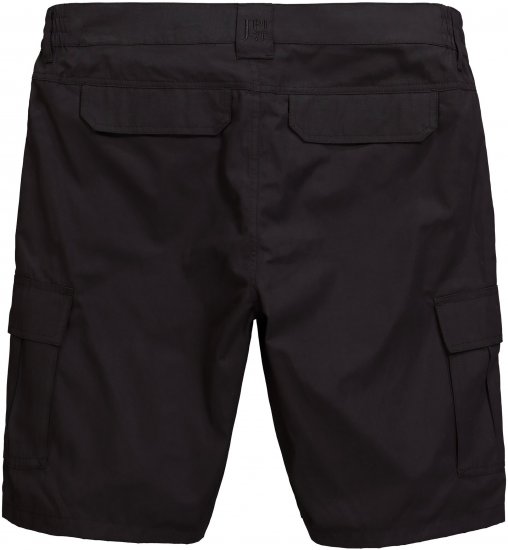 JP1880 Jay-Pi Bermuda QuickDry Cargo Shorts Black - Sportiniai drabuziai & outdoor - Dideliu dydziu sportiniai drabuziai vyrams