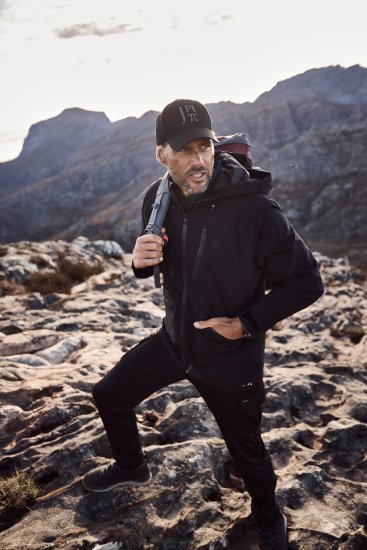 JP1880 Jay-Pi Functional Jacket Black - Sportiniai drabuziai & outdoor - Dideliu dydziu sportiniai drabuziai vyrams