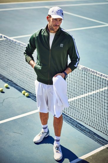 JP1880 Jay-Pi Fitness Technical Training Jacket Dark Green - Sportiniai drabuziai & outdoor - Dideliu dydziu sportiniai drabuziai vyrams