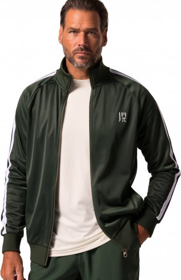 JP1880 Jay-Pi Fitness Technical Training Jacket Dark Green - Sportiniai drabuziai & outdoor - Dideliu dydziu sportiniai drabuziai vyrams