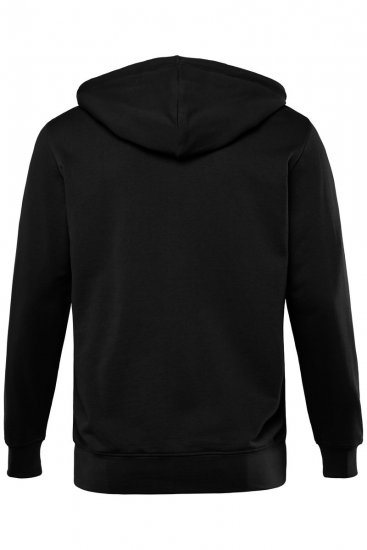 Men+ 851 Džemperis su gobtuvu Juoda - Megztiniai ir džemperiai - Megztiniai ir Džemperiai - 2XL-14XL