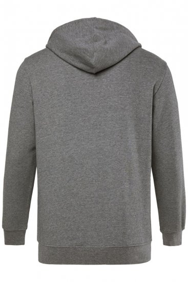 Men+ 851 Džemperis su gobtuvu Pilka melanžinė - Megztiniai ir džemperiai - Megztiniai ir Džemperiai - 2XL-14XL