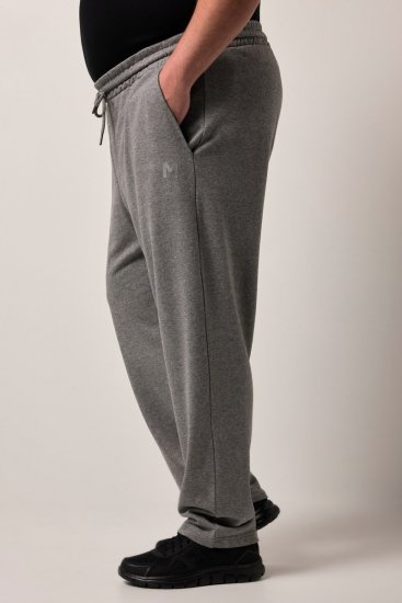 Men+ 852 Sportinės kelnės Pilka melanžinė - Laisvalaikio kelnės ir šortai - Laisvalaikio Kelnės ir Šortai - 2XL-12XL