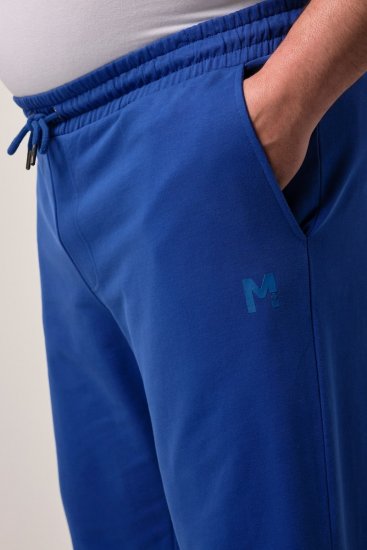 Men+ 852 Sportinės kelnės Kobalto mėlyna - Laisvalaikio kelnės ir šortai - Laisvalaikio Kelnės ir Šortai - 2XL-12XL