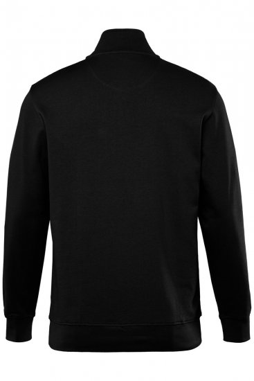 Men+ 856 Džemperis su trumpu užtrauktuku Juoda - Megztiniai ir džemperiai - Megztiniai ir Džemperiai - 2XL-14XL