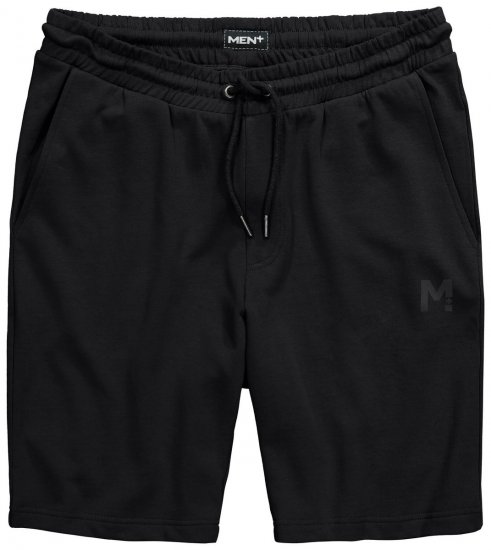 Men+ 858 Sportiniai šortai Juoda - Laisvalaikio kelnės ir šortai - Laisvalaikio Kelnės ir Šortai - 2XL-12XL