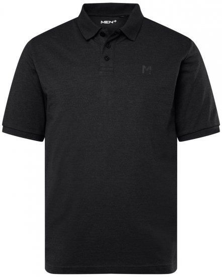 Men+ 256 Polo marškinėliai Juoda - Polo marškinėliai - Polo marškinėliai - 2XL-8XL