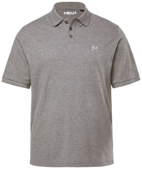 Men+ 256 Polo marškinėliai Pilka - Polo marškinėliai - Polo marškinėliai - 2XL-8XL