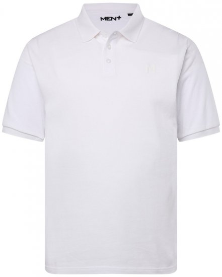 Men+ 256 Polo marškinėliai Balta - Polo marškinėliai - Polo marškinėliai - 2XL-8XL