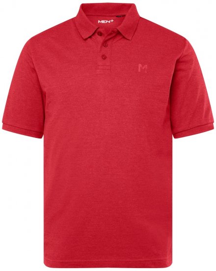 Men+ 256 Polo marškinėliai Raudona - Polo marškinėliai - Polo marškinėliai - 2XL-8XL