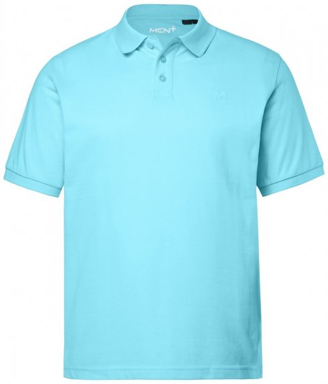Men+ 256 Polo marškinėliai Šviesiai turkio - Polo marškinėliai - Polo marškinėliai - 2XL-8XL
