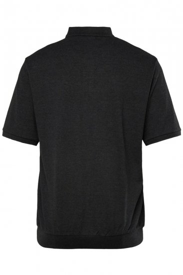 Men+ 264 Polo marškinėliai bellyfit Juoda - Polo marškinėliai - Polo marškinėliai - 2XL-8XL