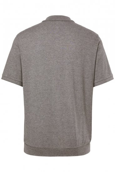 Men+ 264 Polo marškinėliai bellyfit Pilka melanžinė - Polo marškinėliai - Polo marškinėliai - 2XL-8XL