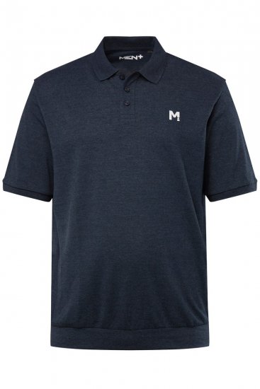 Men+ 266 Polo marškinėliai bellyfit Tamsiai mėlyna 2 vnt. pakuotė - Polo marškinėliai - Polo marškinėliai - 2XL-8XL
