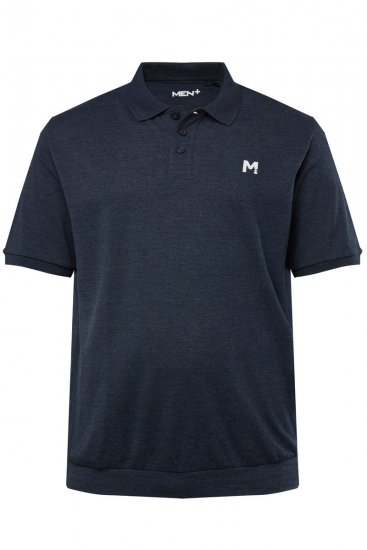 Men+ 266 Polo marškinėliai bellyfit Tamsiai mėlyna 2 vnt. pakuotė - Polo marškinėliai - Polo marškinėliai - 2XL-8XL
