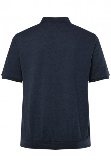 Men+ 266 Polo marškinėliai bellyfit Tamsiai mėlyna 2 vnt. pakuotė - Polo marškinėliai - Polo marškinėliai - 2XL-8XL