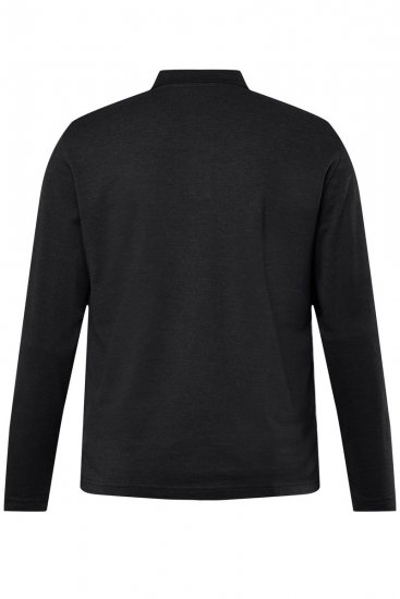 Men+ 270 Polo marškinėliai ilgomis rankovėmis Juoda - Polo marškinėliai - Polo marškinėliai - 2XL-8XL