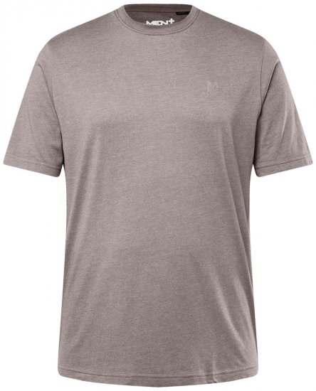 Men+ 276 Marškinėliai apvalia iškirpte Pilka - Marškinėliai - Marškinėliai - 2XL-14XL