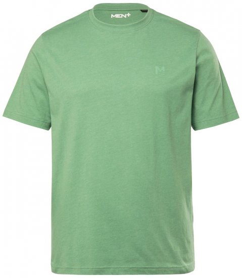 Men+ 276 Marškinėliai apvalia iškirpte Žalia - Marškinėliai - Marškinėliai - 2XL-14XL