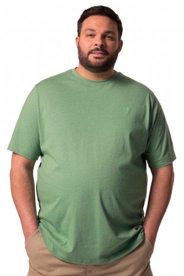 Men+ 276 Marškinėliai apvalia iškirpte Žalia - Marškinėliai - Marškinėliai - 2XL-14XL